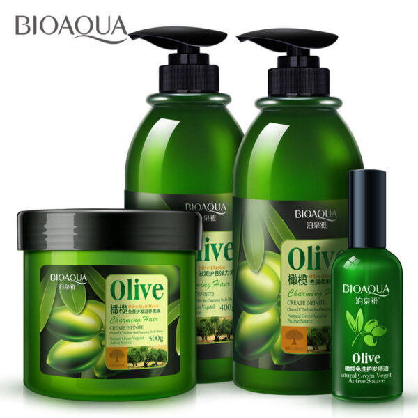 Bộ chăm sóc tóc Olive 4 món